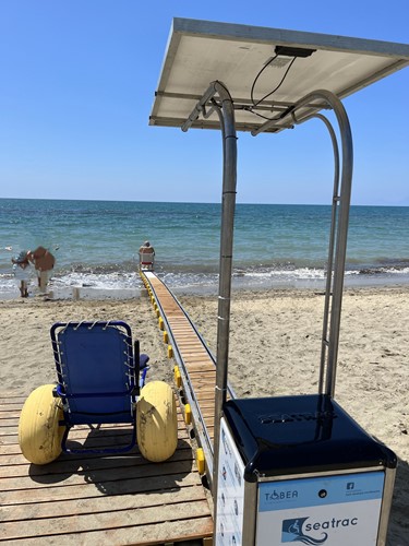 Independent sea access in Agropoli, Southern of Naples