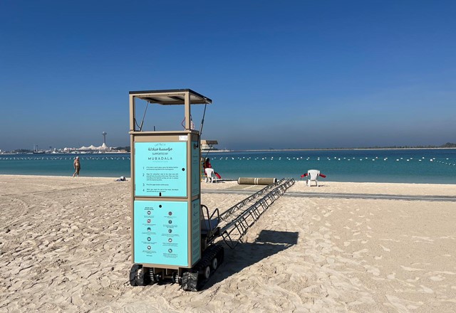 Abu Dhabi Al Bateen Public Beach